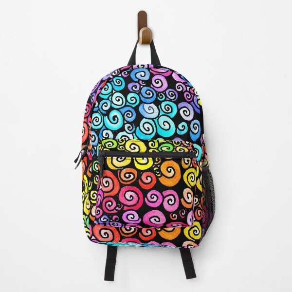 Item preview, Pattern with Rainbow Spirals designed and sold by CarolineLembke.