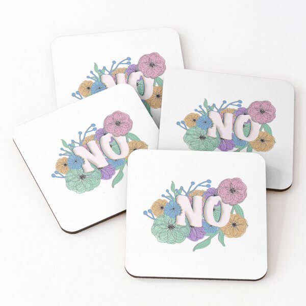 Item preview, "No" Flowers designed and sold by dontflashtash.