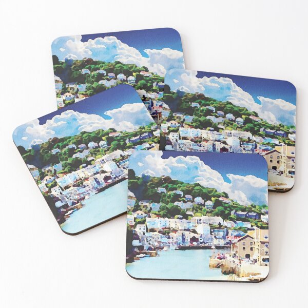 Item preview, Looe Cornwall, estuary with boats designed and sold by Gerald Waters.