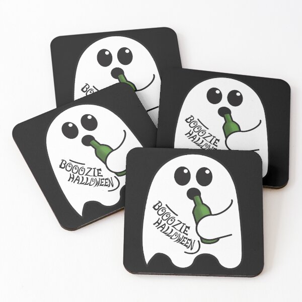 Item preview, Ghost with Alcohol Booze Halloween  designed and sold by Funful.