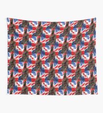 Anthony Joshua Boxing British Flag Rectangle Wall Tapestry