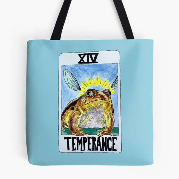 Item preview, Temperance Frog Tarot  designed and sold by alfs-world.