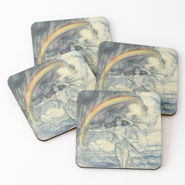 Item preview, Arthur Rackham: Comus - Girl with a Rainbow designed and sold by Dreamflight.