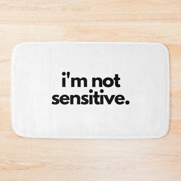 Item preview, Not Sensitive White Lie Party Emotions Humor Quotes designed and sold by luchik-and-co.