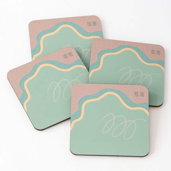 Item preview, Horseshoe Bay Abstract designed and sold by Kate Greene.