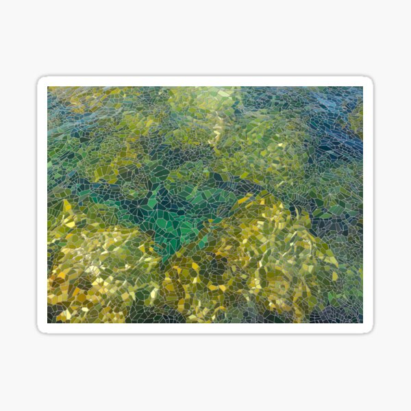 Lake Michigan Fauxsaic Sticker