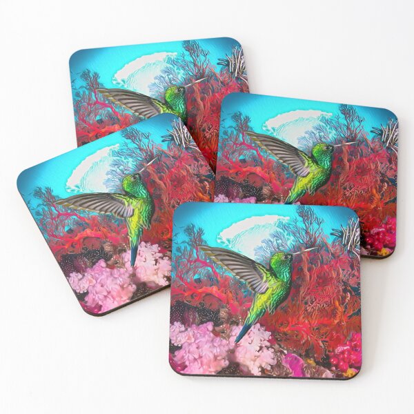 Item preview, Hummingbird reef 3.34 designed and sold by KnightStarrArt.