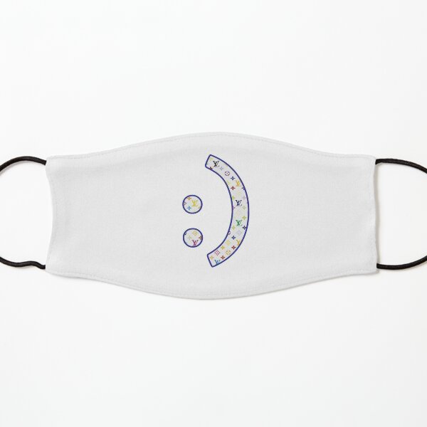 Émoticône de sourire à imprimé Louis Vuitton Masque enfant