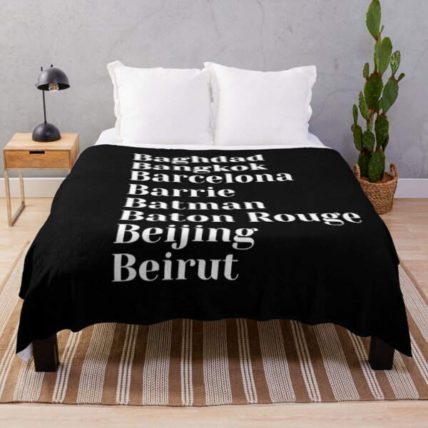 Item preview, Cities starting with the letter, B designed and sold by Art With Impact – Statement Art & Apparel for Deep Thinkers.