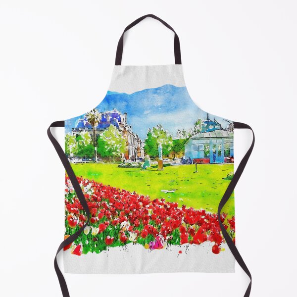 Item preview, Conservatory Gardens Watercolor designed and sold by Steven Jodoin.