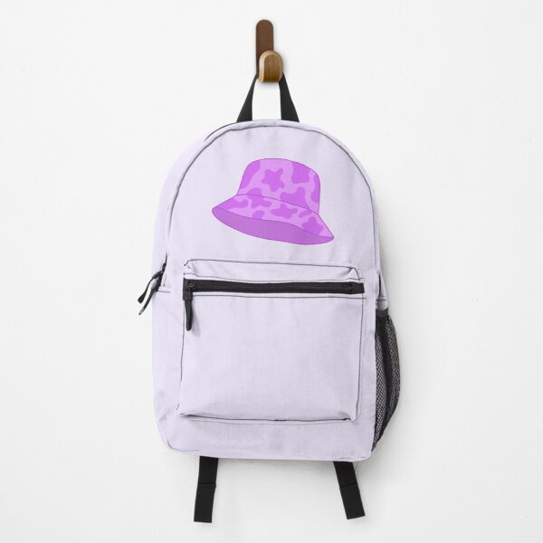 Item preview, purple cow print bucket hat designed and sold by ViviTV.