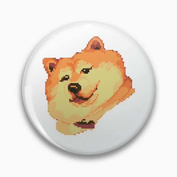 Item preview, Shiba Inu Doge cheeky - Pixel Art designed and sold by JuicySchinken.