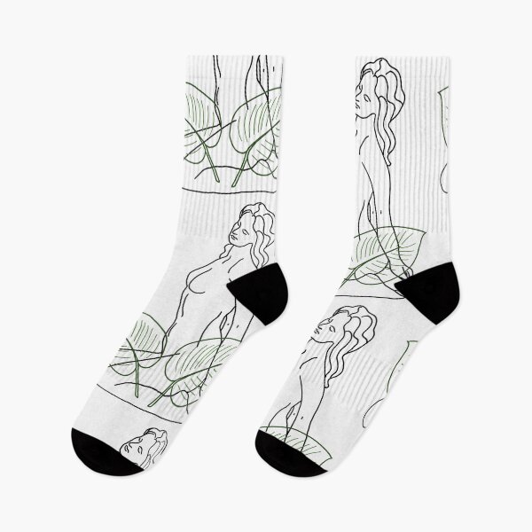 Item preview, Greek goddess with Giant plant leaves  designed and sold by 6bee.