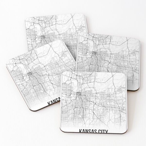 Item preview, Kansas City Map Print | Missouri MO USA | Wall Art Poster  designed and sold by Douglas Berg.