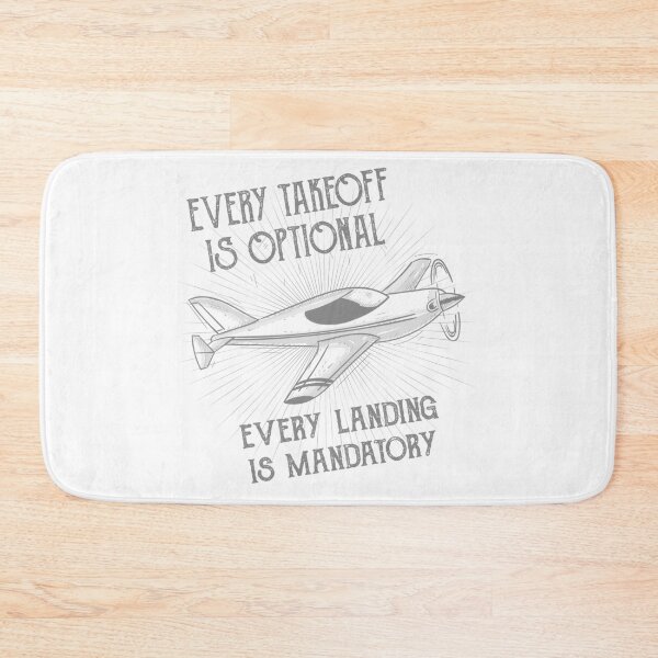 Item preview, Every takeoff is optional, every landing is mandatory designed and sold by zombiesmasher.