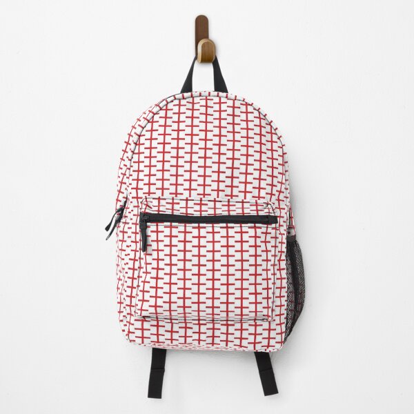 England Flag Patriotic face mask Backpack