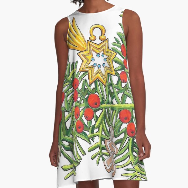 Christmas Star A-Line Dress