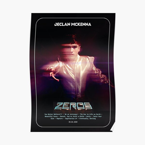Declan McKenna - Zeros (2020) Music Album Cover Poster