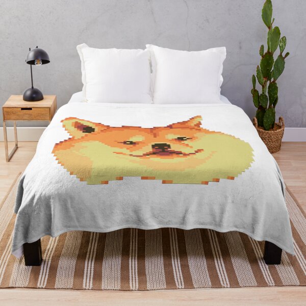 Item preview, Shiba Inu Doge Derp - Pixel Art designed and sold by JuicySchinken.
