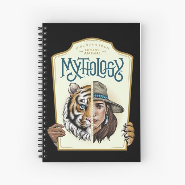 Mythology | Jungle Cat | Brought Together By Fate Spiral Notebook
