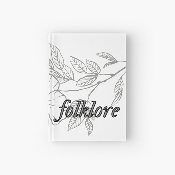 Folklore Album Taylor Swift Blume Texte Notizbuch
