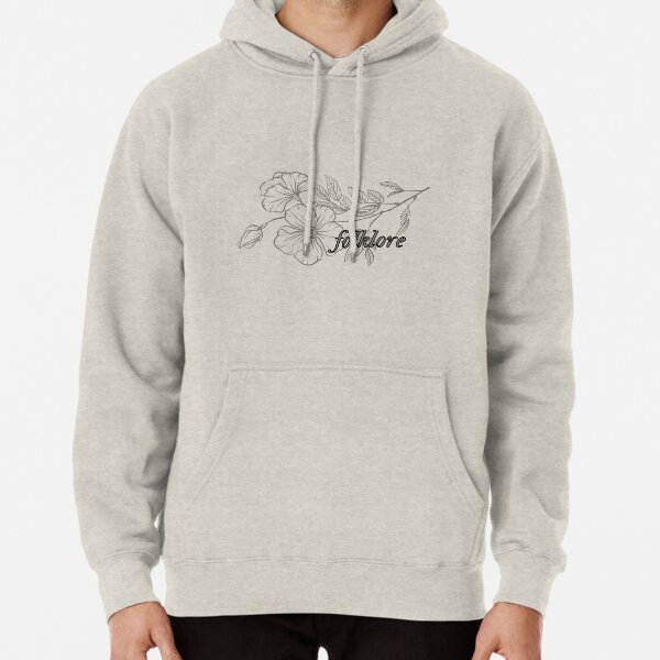 folklore album Taylor Swift flower lyrics Pullover Hoodie