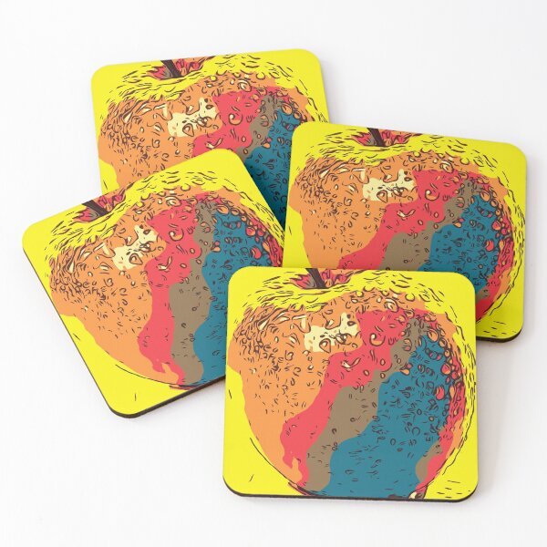 Item preview, Apple Pop Art Retro Vintage designed and sold by Grafititee.