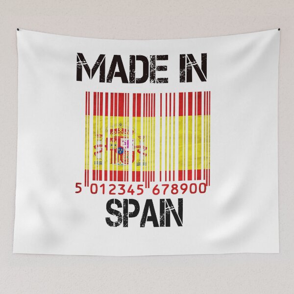 Item preview,  Barcode Made in Spain Spain flag designed and sold by Enomis72.
