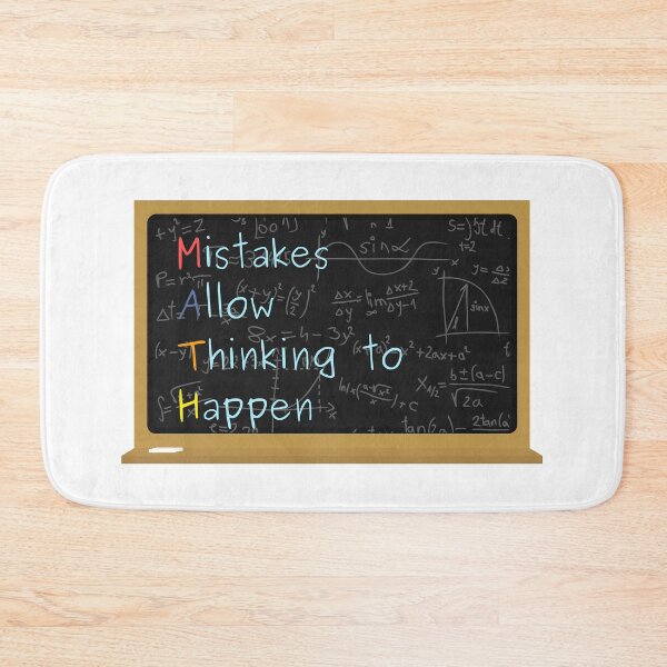 Item preview, Mistakes Allow Thinking to Happen designed and sold by EclairVanilla.