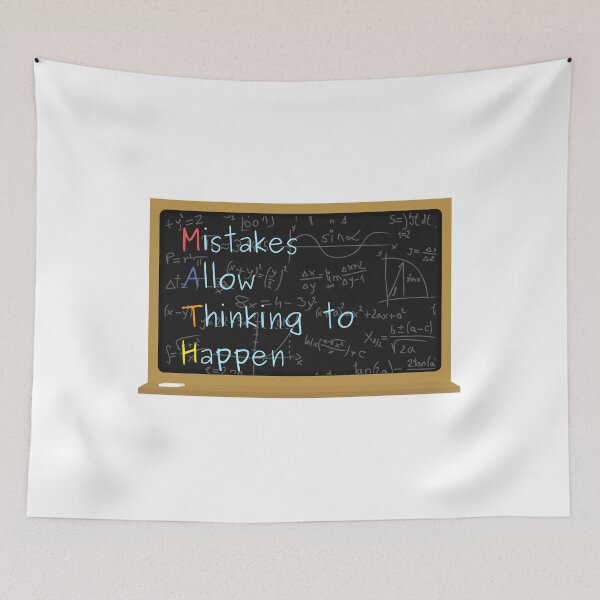 Item preview, Mistakes Allow Thinking to Happen designed and sold by EclairVanilla.