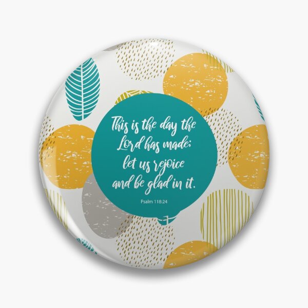 Item preview, This is the day the Lord has made, Psalm 118:24, Bible Verse designed and sold by StudioCitrine.