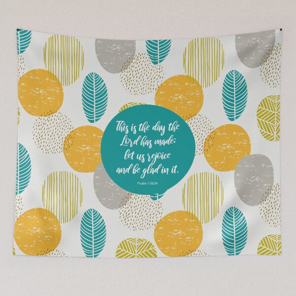 Item preview, This is the day the Lord has made, Psalm 118:24, Bible Verse designed and sold by StudioCitrine.