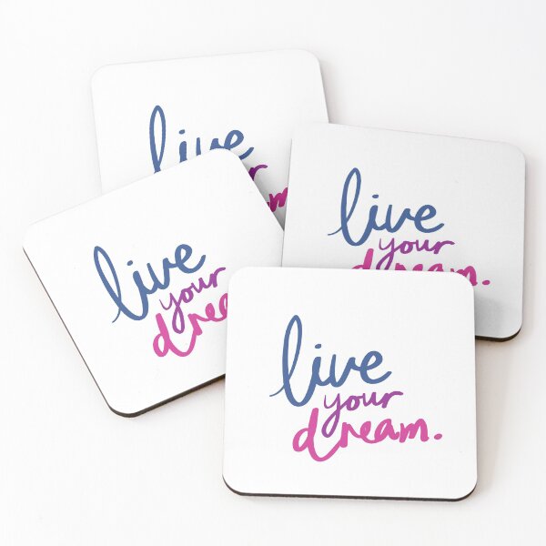 Item preview, Live your dream quote designed and sold by simplysharon.