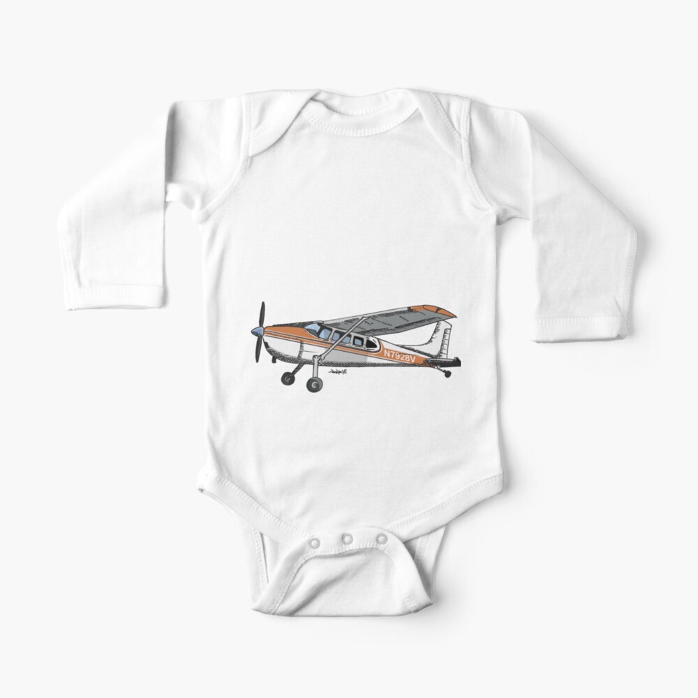 Cessna Bush Plane 180 Baby One Piece By Statepallets Redbubble Cessna Bush Plane 180 Baby One Piece By Statepallets Redbubble