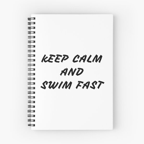 Item preview, KEEP CALM AND SWIM FAST designed and sold by Water Sports and Safety.