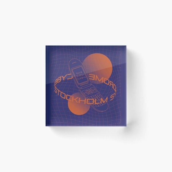 Item preview, cyber stockholm syndrome (blue) designed and sold by workofari.