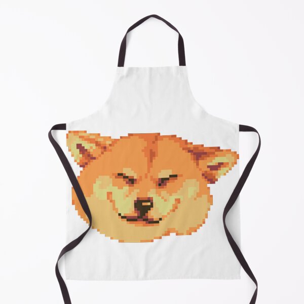 Item preview, Shiba Inu Doge smiling - Pixel Art designed and sold by JuicySchinken.
