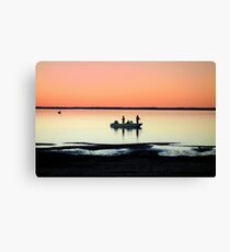 Fishing With Daddy Canvas Print