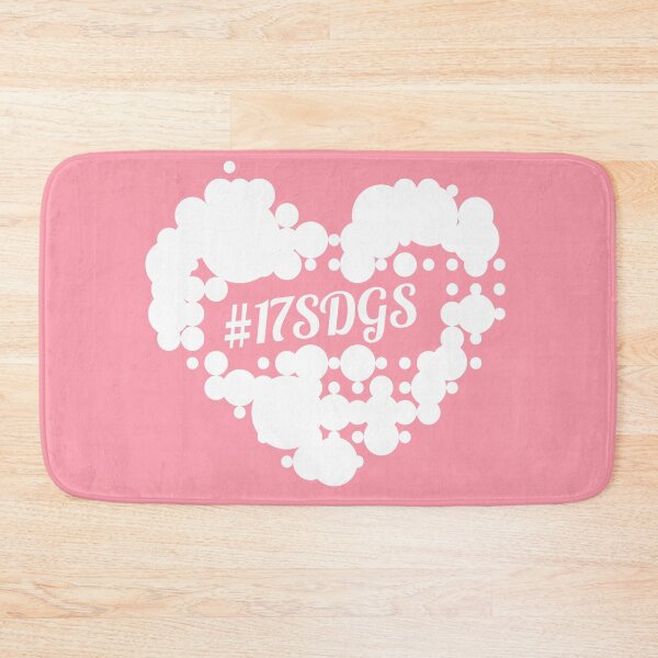 Item preview, 17SDGs white dot heart designed and sold by greatnorris.