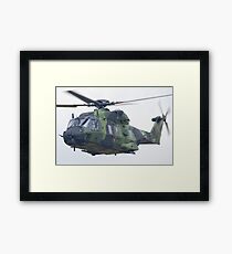 Finnish Army Helicopter Framed Print