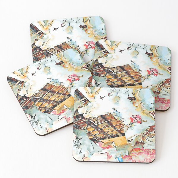Item preview, Tattered canvas ceiling of an ancient hall designed and sold by Giuseppe Cocco.