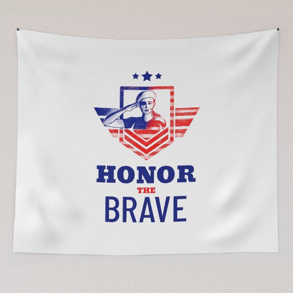 Item preview, Honor The Brave/Veterans Day Gift designed and sold by FLUMPYFINGERS.