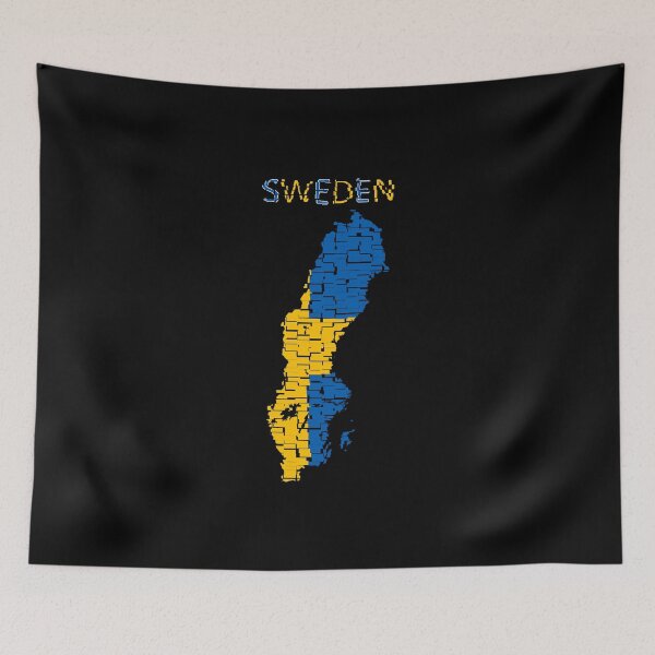 Item preview, Sweden Flag - Art design designed and sold by AndiHK.