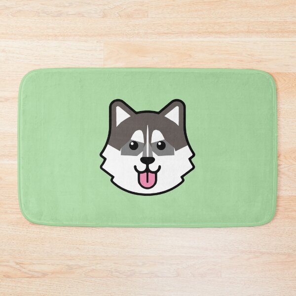 Item preview, Cute Alaskan Malamute Blue and White designed and sold by VanyaKar.