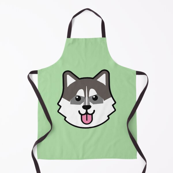 Item preview, Cute Alaskan Malamute Blue and White designed and sold by VanyaKar.