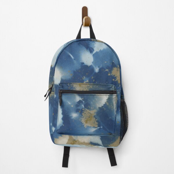 Item preview, Hops One: cyanotype with tannin and gold ink designed and sold by LymphomaLass.