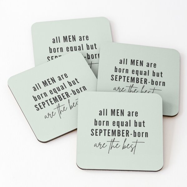 Item preview, September born men are the best designed and sold by PaperDreamPod.