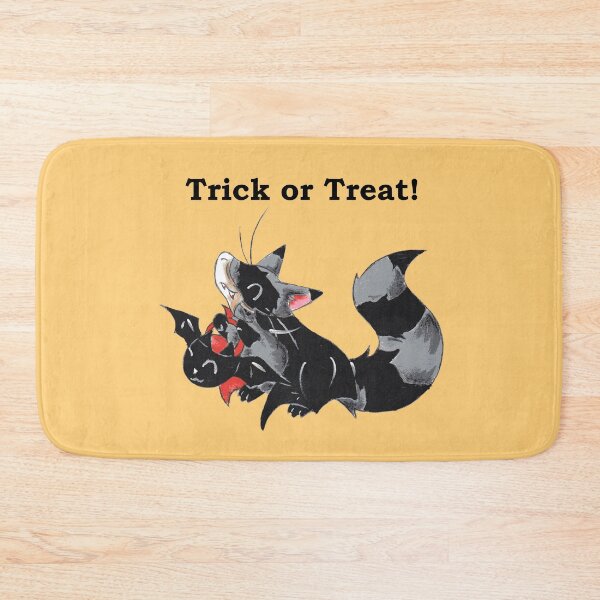 Item preview, Double Masked Trick or Treater (With Text) designed and sold by KOKeefeArt.