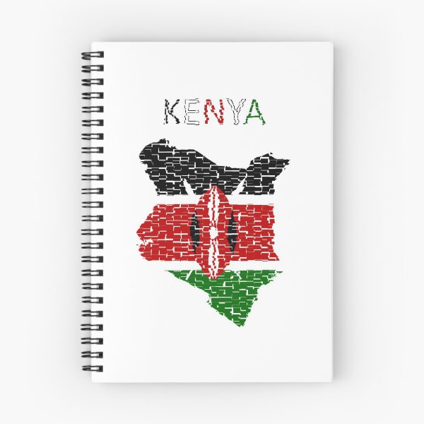Item preview, Kenya Flag - Art design designed and sold by AndiHK.