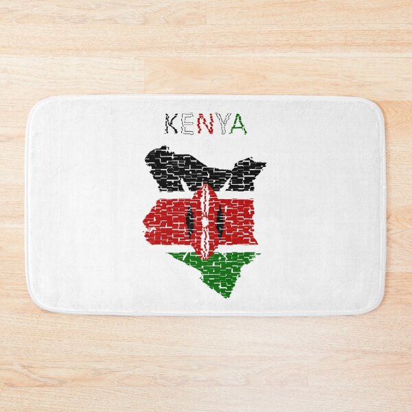 Item preview, Kenya Flag - Art design designed and sold by AndiHK.